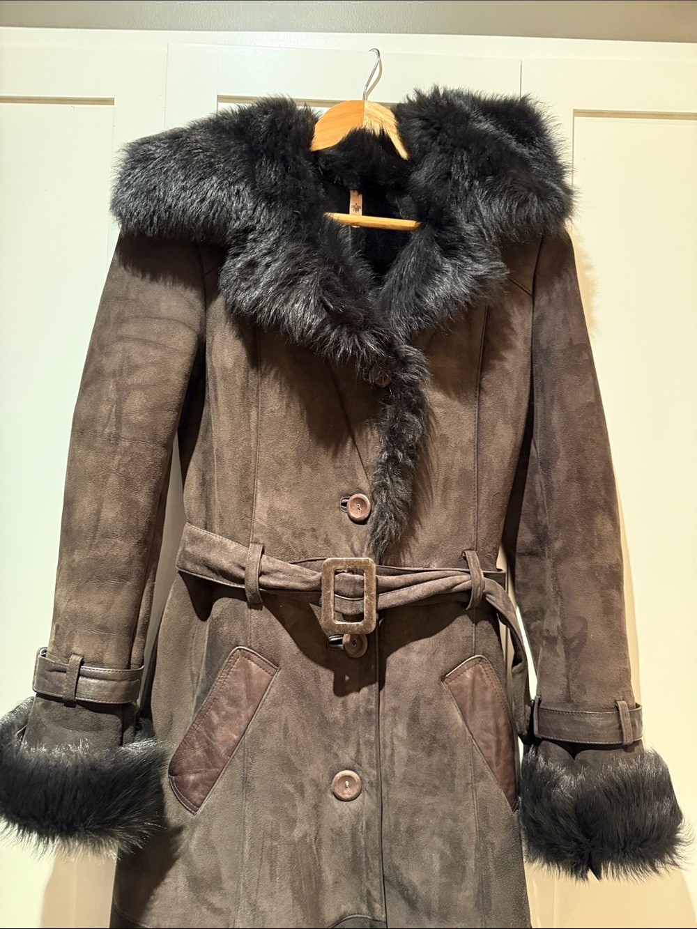 MAKAGE SHEARLING COAT Small size - Picture 3 of 10